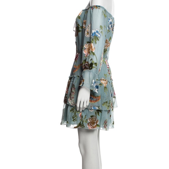 Alice + Olivia Waylon floral dress Size 4 - Picture 2 of 10